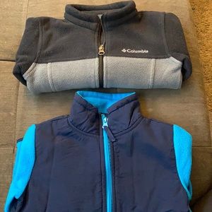 2 Toddler Fleece Jackets